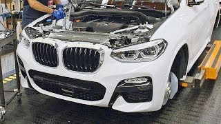 2021 BMW X4 – PRODUCTION LINE – German Car Factory [upl. by Bodi344]