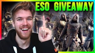 ESO GIVEAWAY – Skyrim amp New ESO Guild Recruitment Elder Scrolls Online Amino App Promo [upl. by Thgirw]