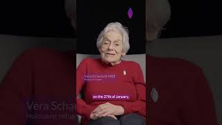 Join Holocaust refugee Vera Schaufeld MBE for HMD [upl. by Hauck]