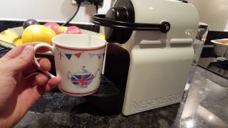 Nespresso Inissia Coffe Machine Unboxing and Review [upl. by Lefkowitz]