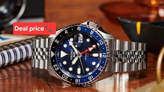 Seiko 5 Sports Blueberry GMT SKX ReInterpretation SSK003K1 seikogmt seiko5sports seiko5 seiko [upl. by Rex]