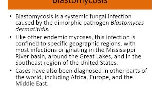 Podcast 3a  Systemic and Opportunistic Mycoses [upl. by Anytsirk746]