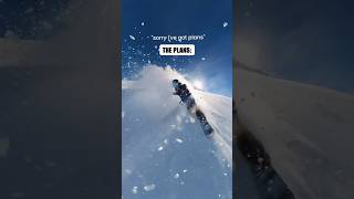 Epic powder day 🤯😱❄️❄️ snowboarding wintersports [upl. by Florenza]