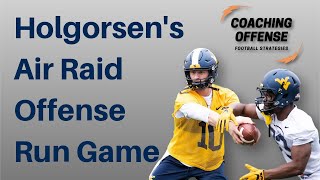 Dana Holgorsens Air Raid Offense Run Game [upl. by Kylander]