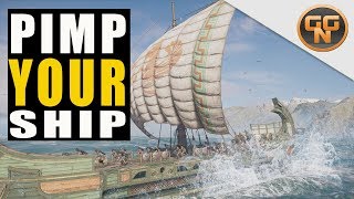 Assassins Creed Odyssey Guide  Der tanzende Pegasos  Pimp your Ship [upl. by Emorej109]