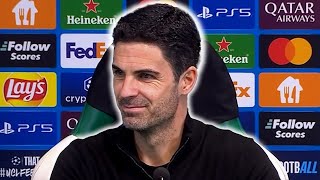 Mikel Arteta postmatch press conference  Sporting CP 15 Arsenal  Champions League [upl. by Gav]