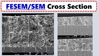 SEM Analysis  How To Find Cross Section [upl. by Fauman]