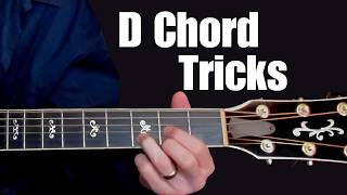 5 easy D Chord riffs to show you can play guitar a guitar lesson with a guitar teacher [upl. by Damahom]