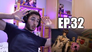 JOJOS BIZARRE ADVENTURE PART 5 EP 32 REACTION DOPPIO [upl. by Haneen420]