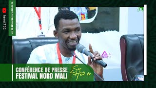 CONFÉRENCE DE PRESSE DU FESTIVAL NORD DU MALI VIDÉO 2024 [upl. by Koloski]