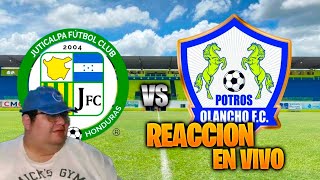 Juticalpa Vs Olancho FC  Jornada 10 Apertura Liga Nacional 202425  Reacción en vivo [upl. by Killam]