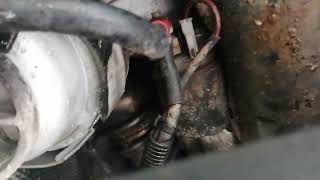 changing the starter motor 19 tdi tips audi b6 a4 [upl. by Alya]