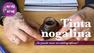 ¿Como hacer tinta nogalina¿Se puede usar en estilográfica [upl. by Ynohtnaeoj791]