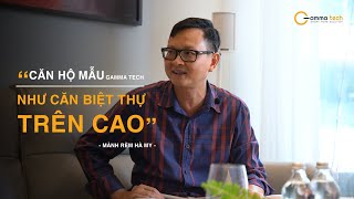 Gamma Tech Căn hộ thông minh mẫu của Gamma Tech như một biệt thự trên cao  Phỏng vấn Rèm Hà My [upl. by Malita]