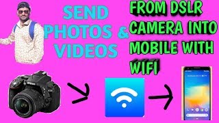 How To Transfer Photos amp Videos From DSLR To Smart Phone Nikon D5300 [upl. by Amerd]