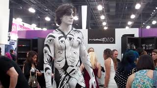 Body Paint from theIMATS Los Angeles MakeUp BodyPaint [upl. by Yseulte]