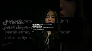 Herkesin benden nefret ettiğinin farkındayım merak etmeyin bende bende kendimden nefret ediyorum [upl. by Freemon]