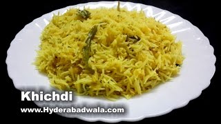 Khichdi with Masoor Dal Recipe Video – How to make Hyderabadi Khichdi – Easy and Simple English [upl. by Yorgen857]