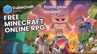 Dansk Minecraft server minigames episode 26  hypixel påske minigame og cubecraft påske event [upl. by Clotilda]