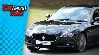 Maserati Quattroporte S very loud Acceleration [upl. by Petersen360]