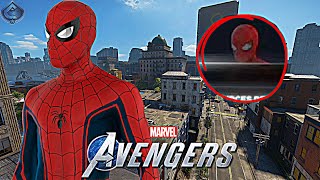 Marvels Avengers Game  SpiderMan DLC In Game FIRST LOOK Revealed [upl. by Gavini]