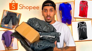 DECIDI COMPRAR AS ROUPAS MAIS BARATAS DA SHOPEE VALEU A PENA Parte 2 [upl. by Haneekas]