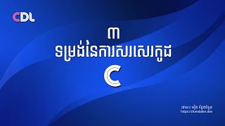 មេរៀនទី ៣៖ ទម្រង់នៃការសរសេរកូដ  រៀនភាសា C [upl. by Edurtreg]