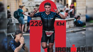 JAI TERMINÉ LA FAMEUSE COURSE IRONMAN AVEC 3 MOIS DE PRÉPARATION 🏊‍♂️38km 🚴🏻‍♂️180km 🏃‍♂️42km [upl. by Travax]