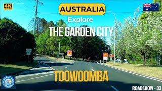 Explore Beautiful Toowoomba  The Garden City Queensland Australia  4K UHD Wonderful World [upl. by Retrac]