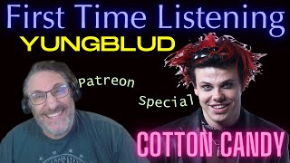 PATREON SPECIAL YUNGBLUD cotton candy REACTION [upl. by Danyelle]