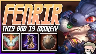 FENRIR SUPPORT IN SEASON 10  SMITE Ranked Conquest Gameplay [upl. by Irrahs]