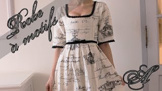 Madame Augustine  Petite robe à motifs imprimés  Collection 2017 [upl. by Nave]