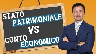 La differenza tra Stato Patrimoniale e Conto Economico [upl. by Boehmer986]