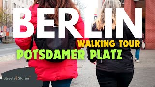 Winter Stroll Through Potsdamer Platz Christmas Market  Berlin Cold Weather Tour 4K 🎄❄️ [upl. by Kaplan]