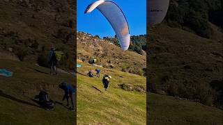 paragliding in bir billing ✈️ birbilling paragliding shorts shortsbeta shortfeed viral [upl. by Story]