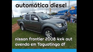 nissan frontier 2008 4x4 autavenda em Taguatinga feirão df [upl. by Buonomo]