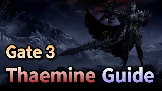 Lost Ark Thaemine Gate3 Guide Legion Commander Raid Normal  Hard  The First [upl. by Terrag]