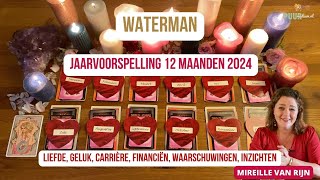 WATERMAN STERRENBEELD JAARVOORSPELLING 2024  TAROT LENORMAND ASTRO  MIREILLE VAN RIJN [upl. by Thomey]