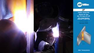 Welding Certification Position 3F Vertical Fillet Weld [upl. by Aubin]