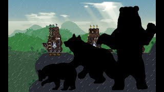 Forts  Playthrough  Dragonarmy  Three Bears HARD [upl. by Jessen]