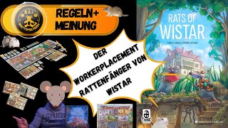 Die Ratten von Wistar Rats of Wistar  Brettspiel Review amp Regeln  Brettspiel Teddy [upl. by Aeila]