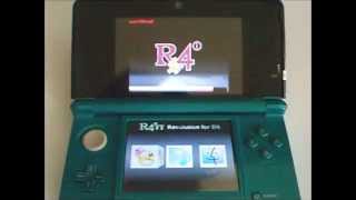 Booting the R4iTT 3DSRTS of 2014 version [upl. by Thatcher313]