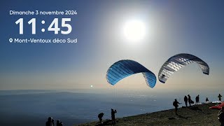 Parapente Mont Ventoux  3 novembre 2024 [upl. by Denney]