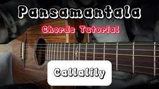 Pansamantala  Callalily Acoustic Chords Tutorial [upl. by Giacamo]