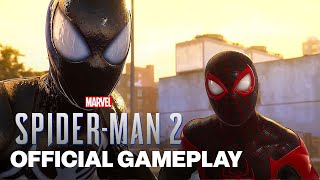 Marvels SpiderMan 2 Official Gameplay Reveal Trailer  PlayStation Showcase 2023 [upl. by Thamos]