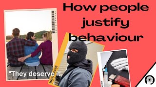 8 strategies people use to justify IMMORAL behaviour Bandura [upl. by Niad]