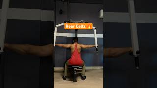 Rear Delts Best Exercise 🔥💪 deltoide shoulderworkout workoutmotivation motivation monster [upl. by Anaej]