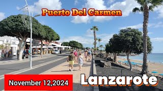 12112024 Puerto Del Carmen Lanzarote [upl. by Omsoc]