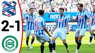 SC Heerenveen vs FC Groningen 21 All Goals and Extended Highlights  202425 [upl. by Lachish]