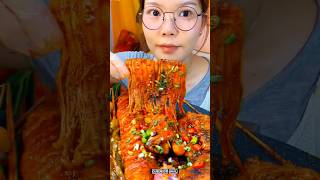 Eating The SPICIEST Foods  Mukbang  ASMR shorts PeopleVsFood BestEverFoodReviewShow [upl. by Shaylah]